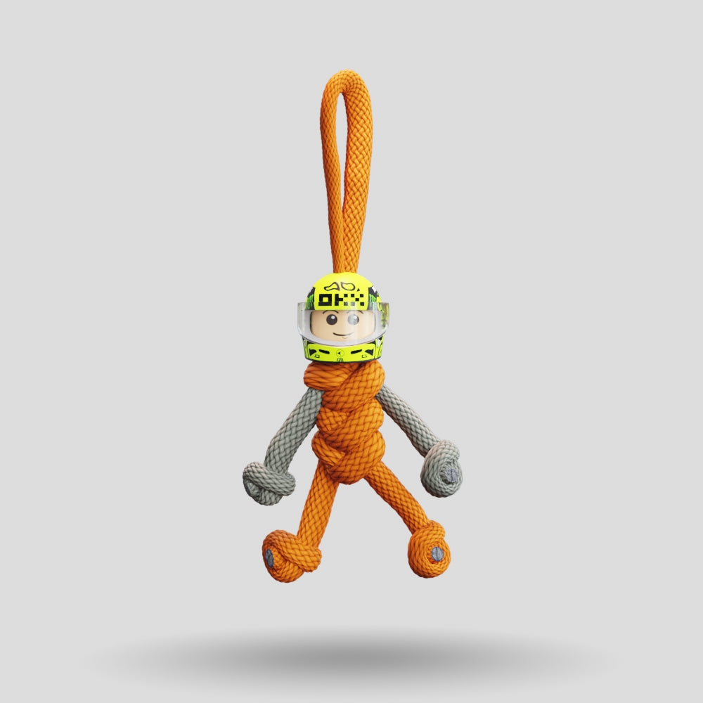 Limited Edition 2025 Lando Norris Racing Paracord Buddy Keychain