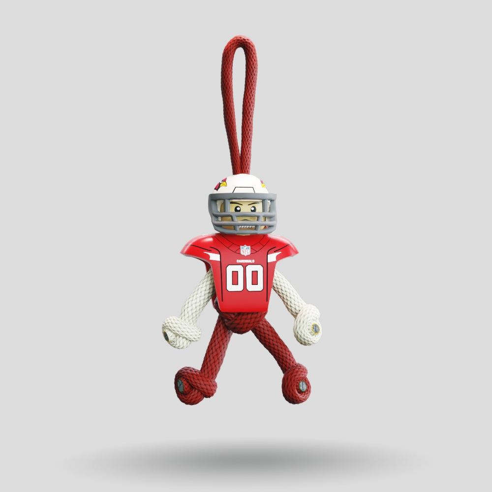 Arizona Cardinals Paracord Buddy Keychain