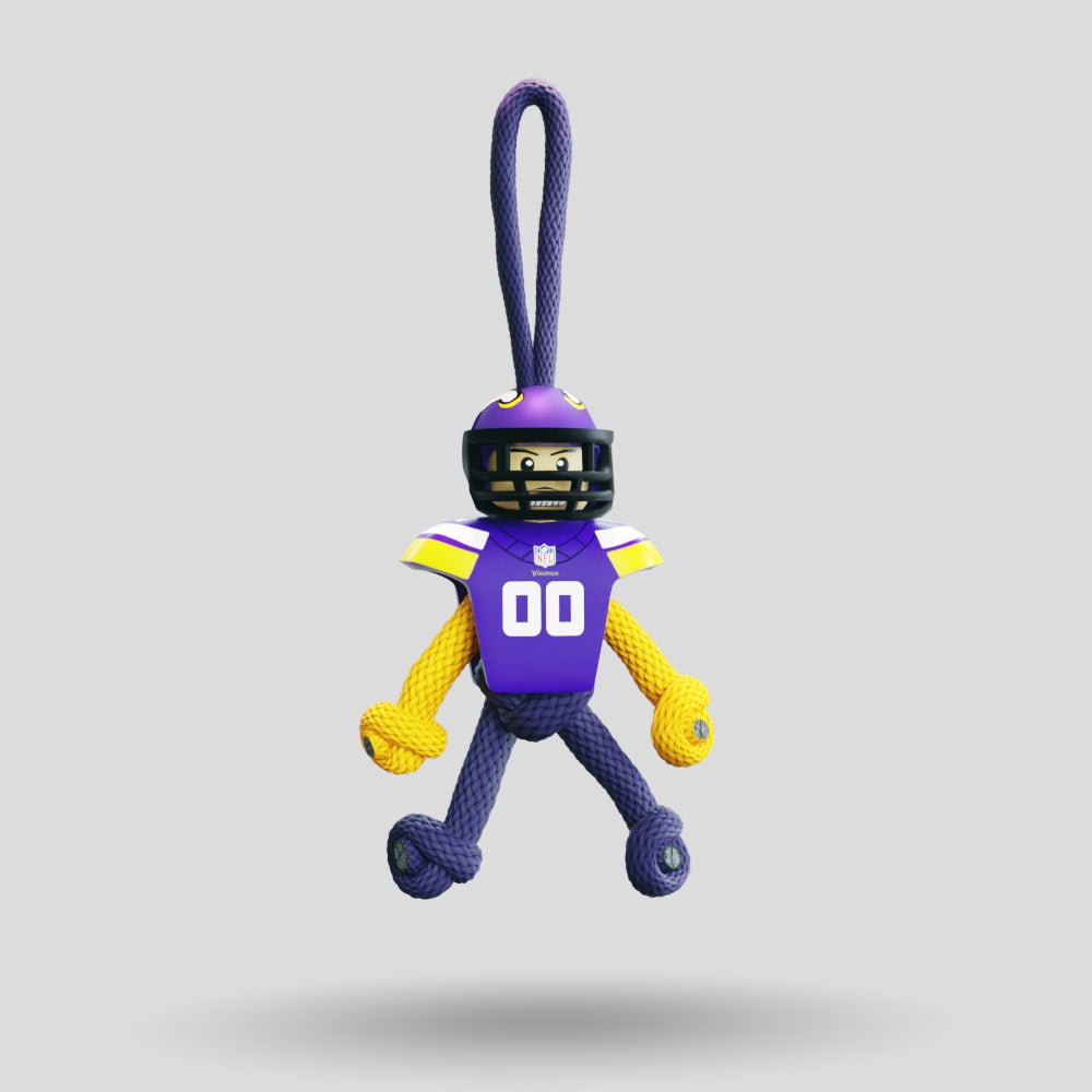 Minnesota Vikings Paracord Buddy Keychain