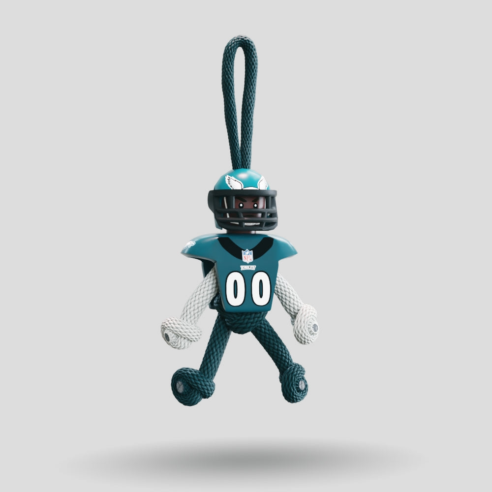 Philadelphia Eagles Paracord Buddy Keychain