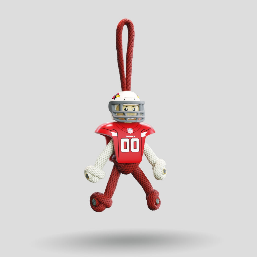Arizona Cardinals Paracord Buddy Keychain