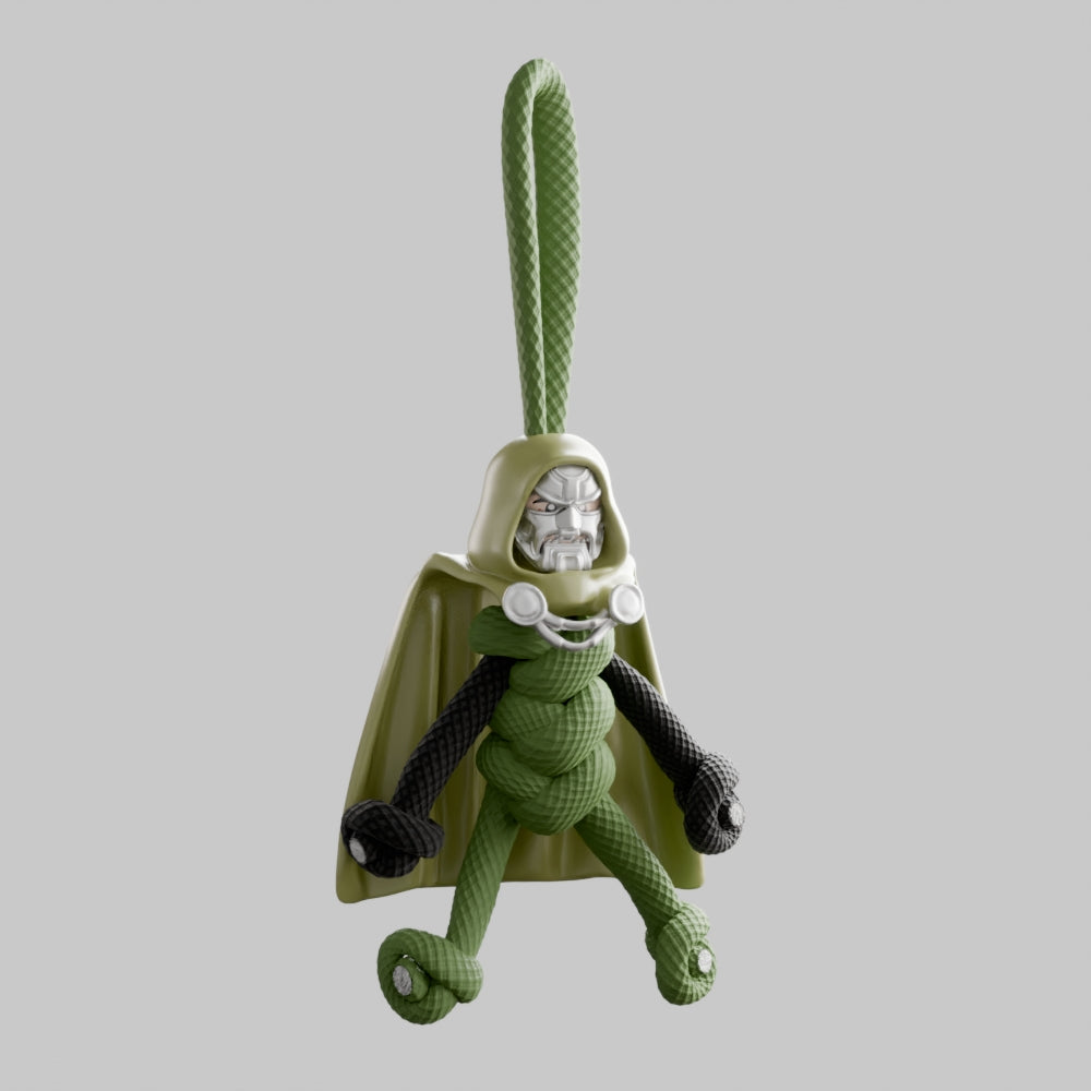 Doctor Doom Paracord Buddy Keychain