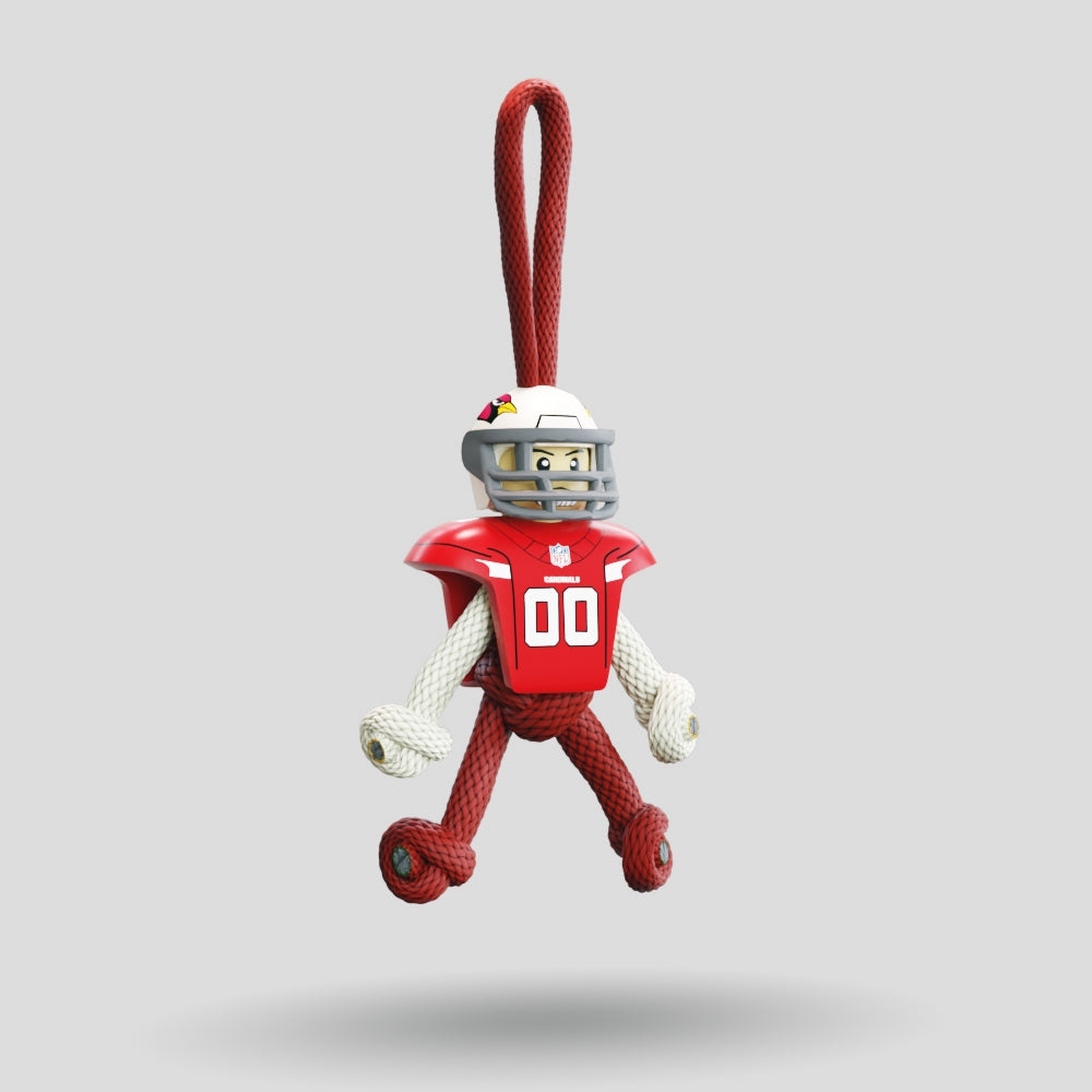 Arizona Cardinals Paracord Buddy Keychain