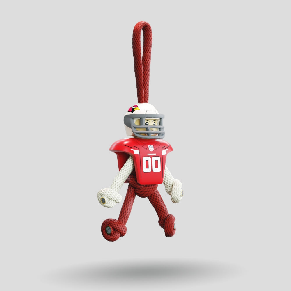 Arizona Cardinals Paracord Buddy Keychain