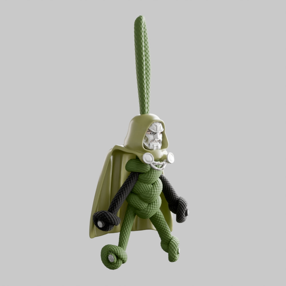 Doctor Doom Paracord Buddy Keychain
