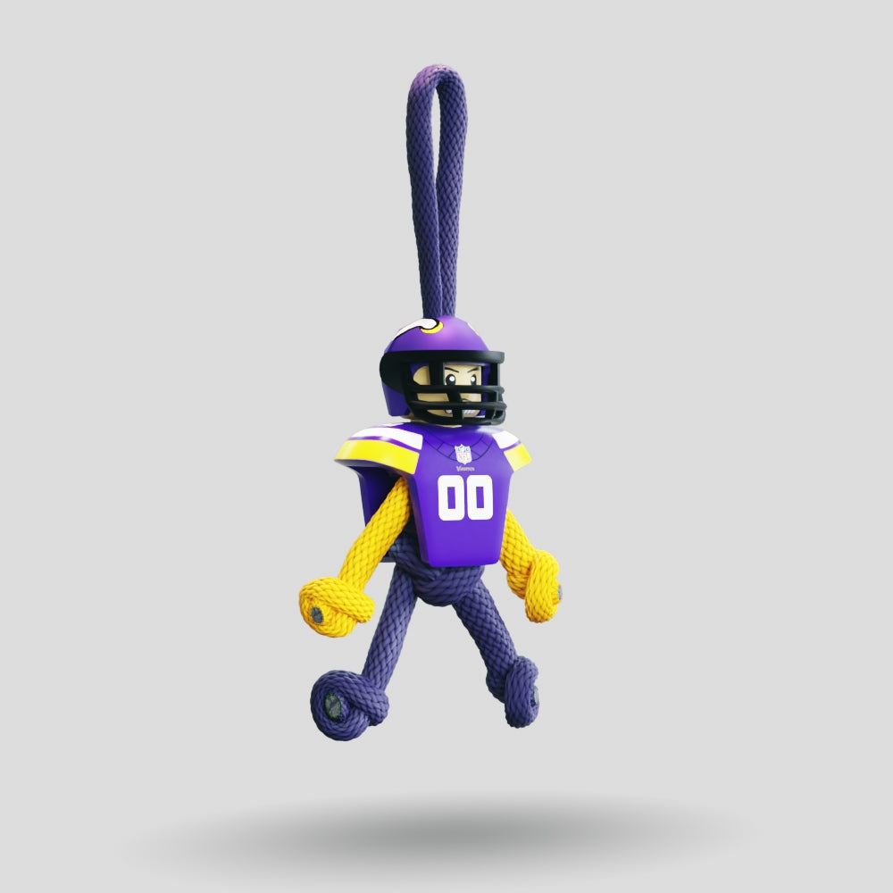 Minnesota Vikings Paracord Buddy Keychain