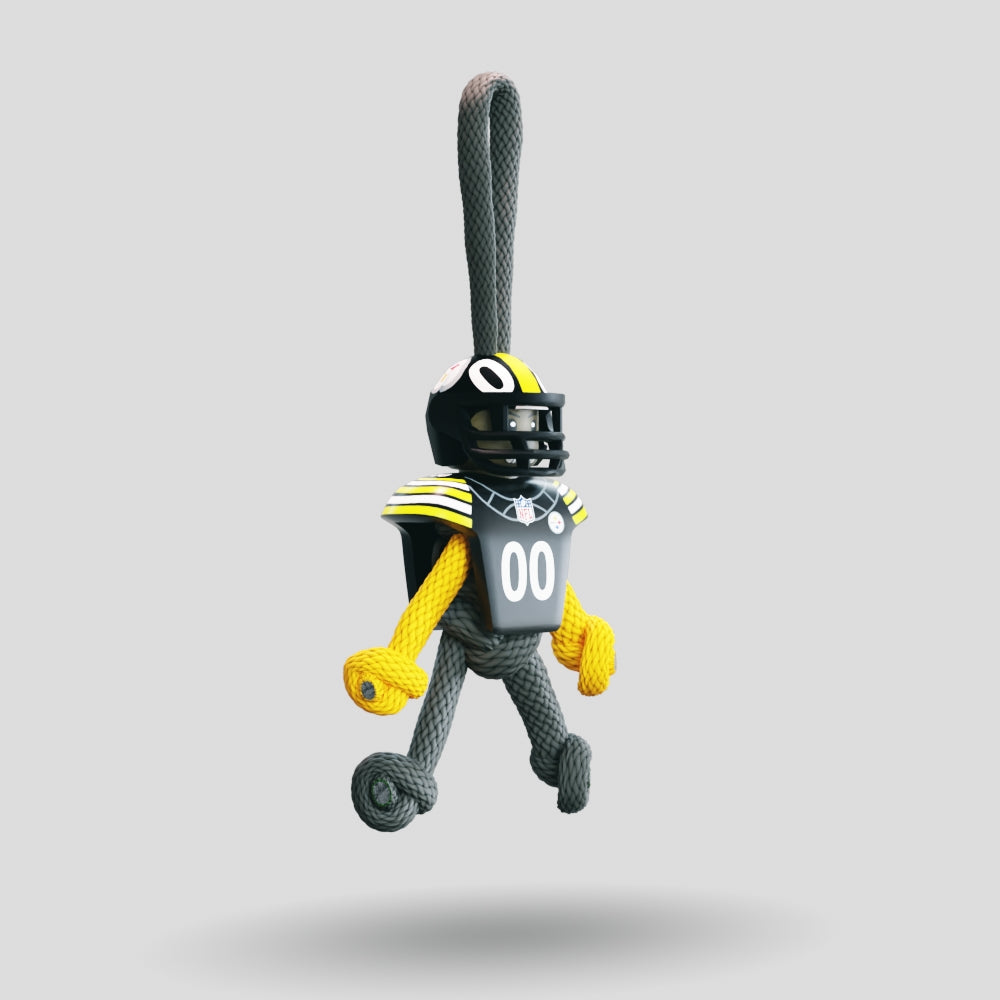 Pittsburgh Steelers Paracord Buddy Keychain