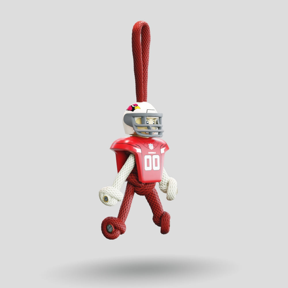Arizona Cardinals Paracord Buddy Keychain