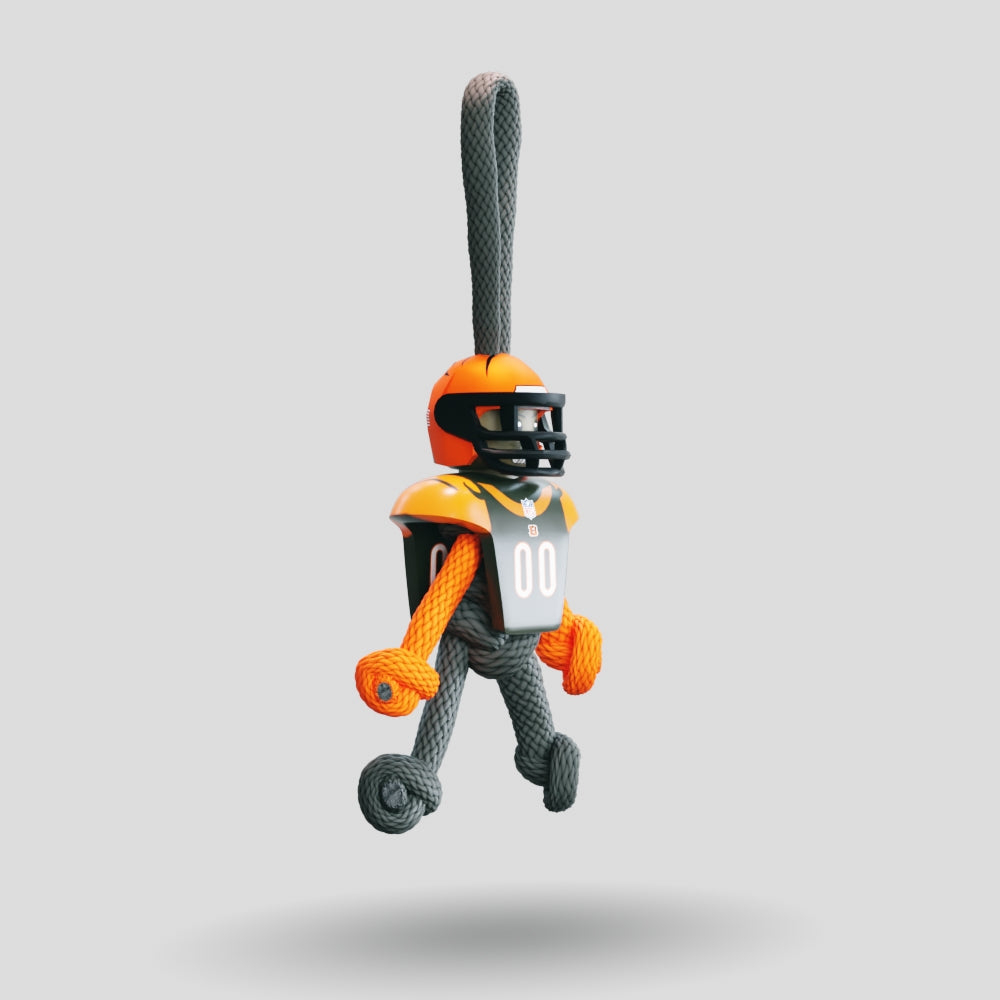 Cincinnati Bengals Paracord Buddy Keychain