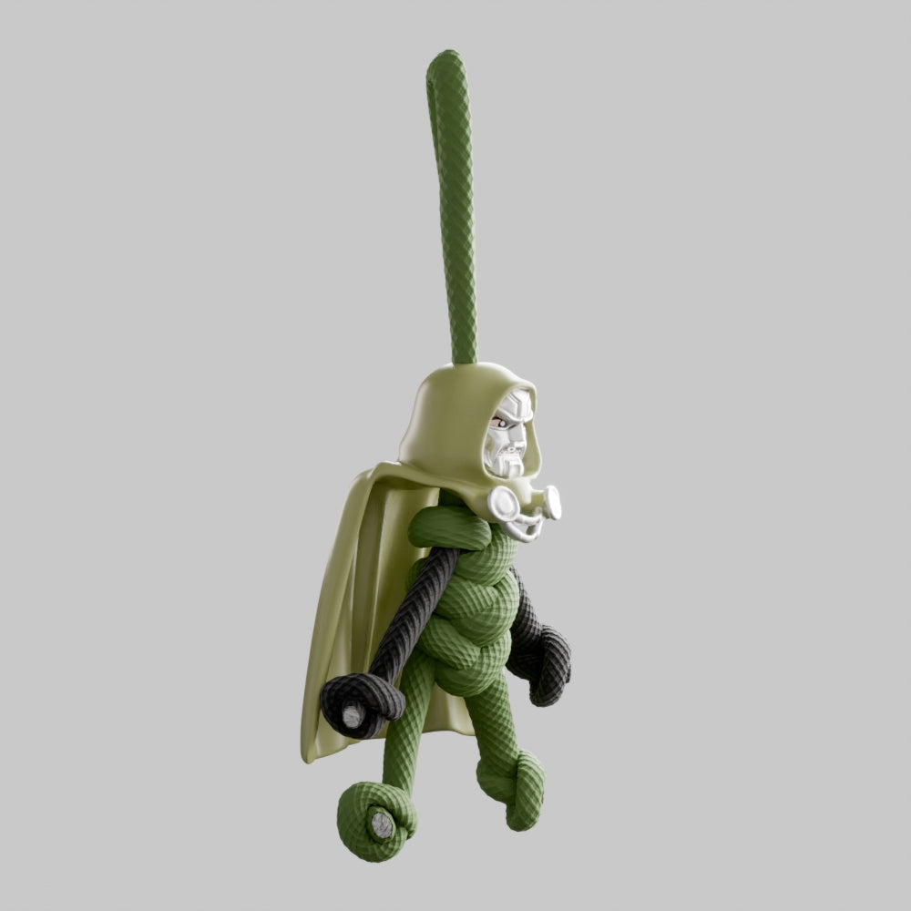 Doctor Doom Paracord Buddy Keychain