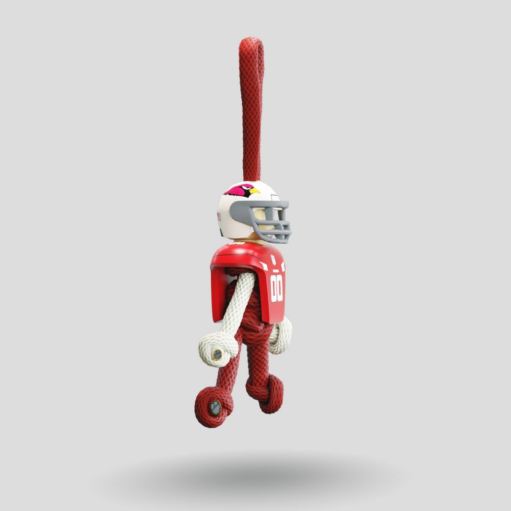 Arizona Cardinals Paracord Buddy Keychain
