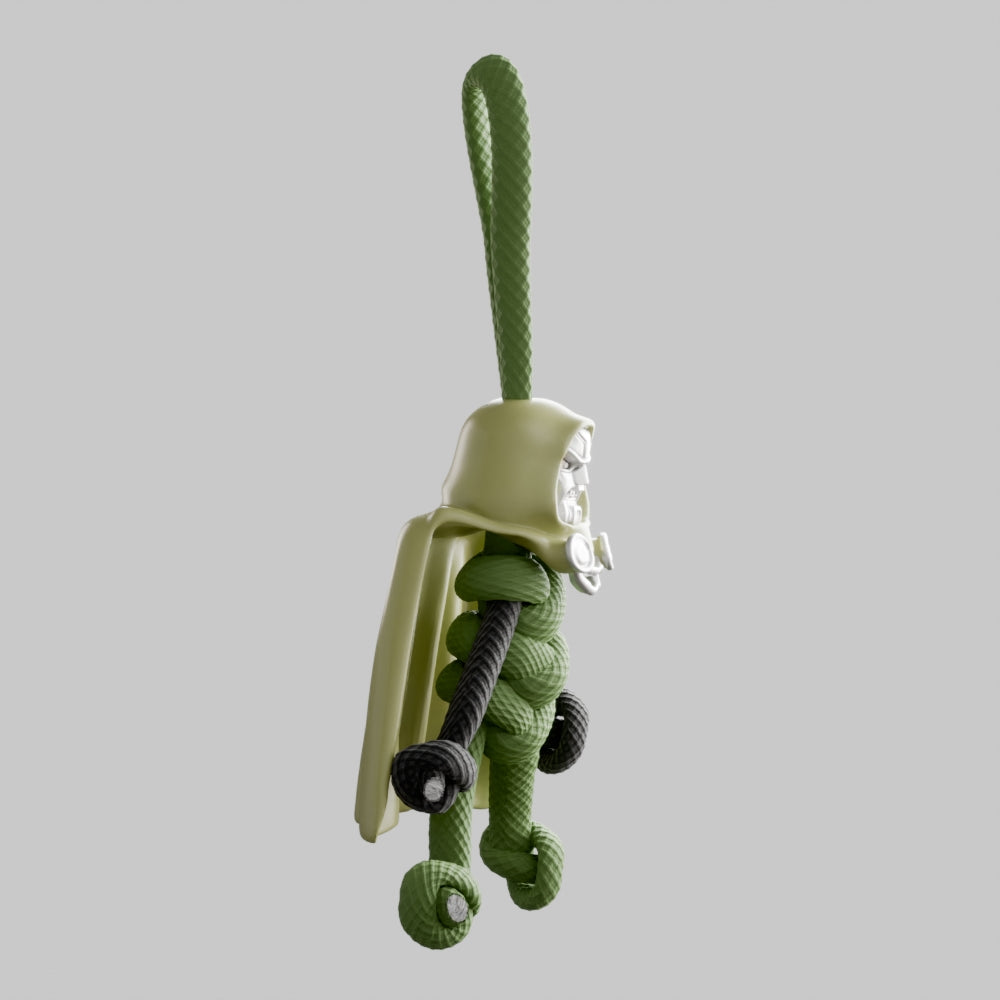 Doctor Doom Paracord Buddy Keychain