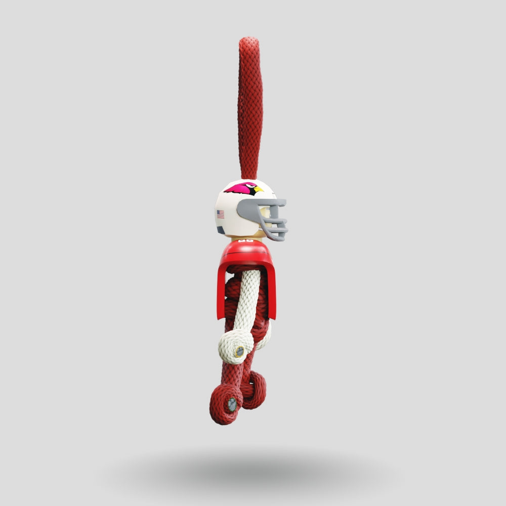 Arizona Cardinals Paracord Buddy Keychain