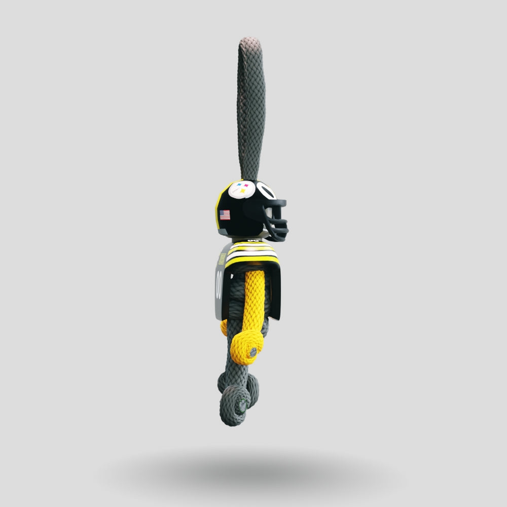 Pittsburgh Steelers Paracord Buddy Keychain