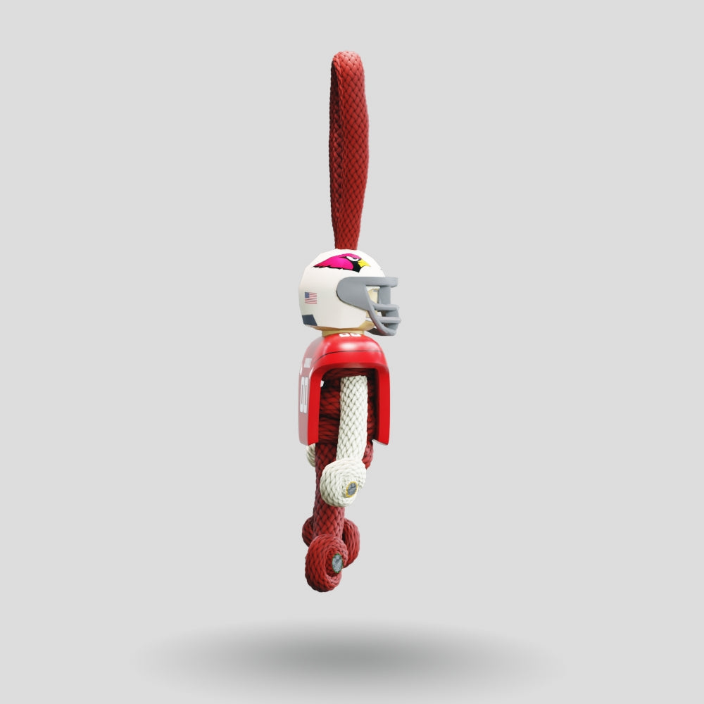 Arizona Cardinals Paracord Buddy Keychain