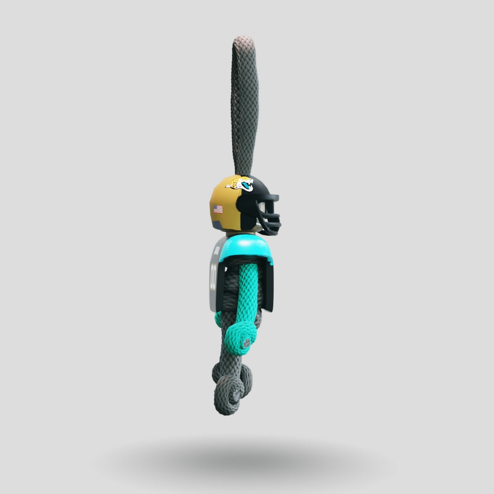 Jacksonville Jaguars Paracord Buddy Keychain