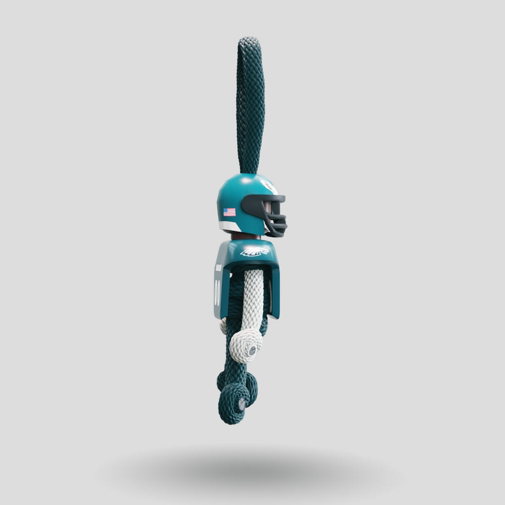 Philadelphia Eagles Paracord Buddy Keychain