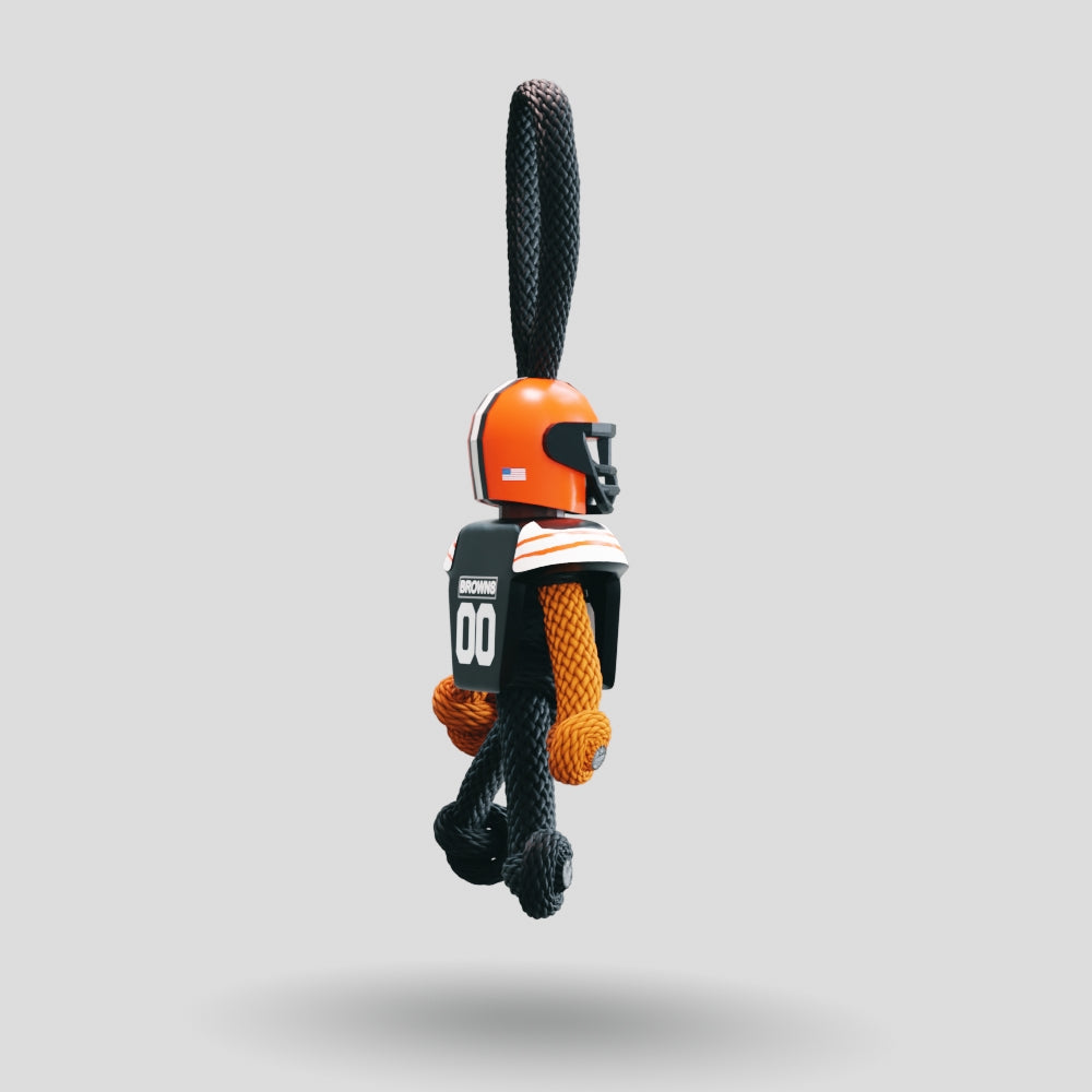 Cleveland Browns Paracord Buddy Keychain