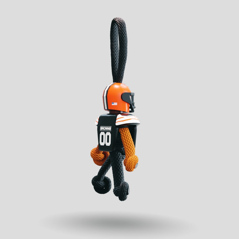 Cleveland Browns Paracord Buddy Keychain