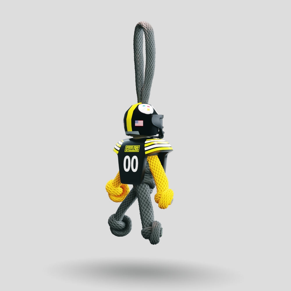 Pittsburgh Steelers Paracord Buddy Keychain