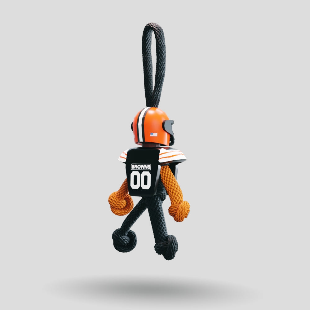 Cleveland Browns Paracord Buddy Keychain