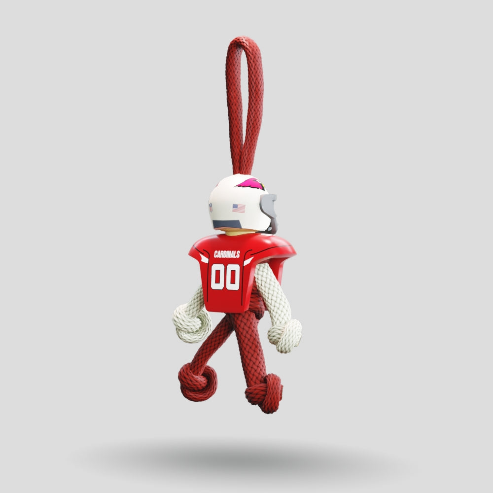 Arizona Cardinals Paracord Buddy Keychain