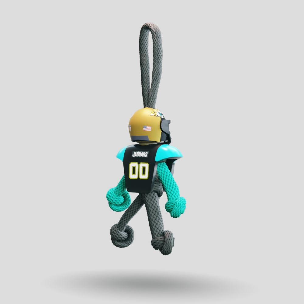 Jacksonville Jaguars Paracord Buddy Keychain