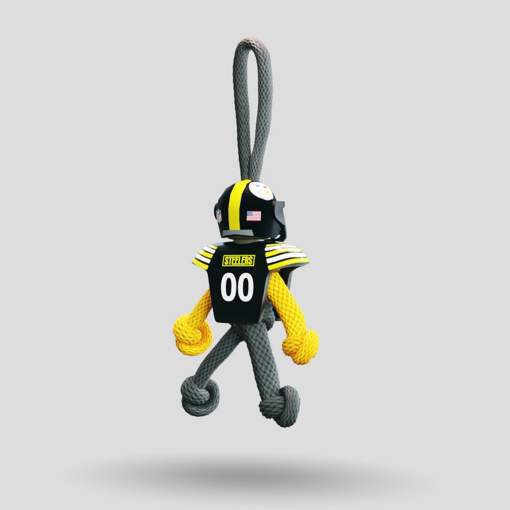 Pittsburgh Steelers Paracord Buddy Keychain