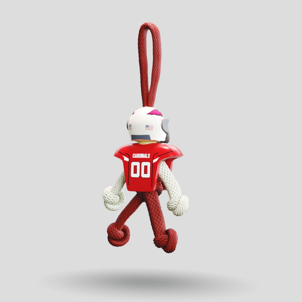 Arizona Cardinals Paracord Buddy Keychain