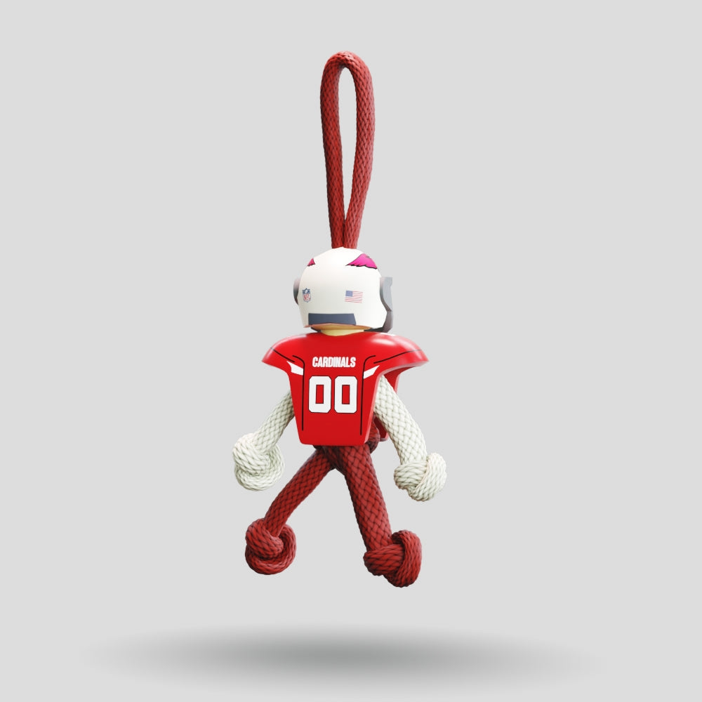 Arizona Cardinals Paracord Buddy Keychain