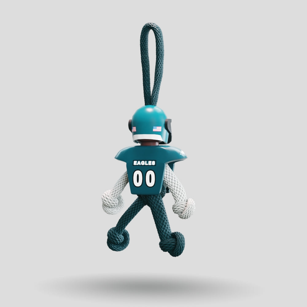 Philadelphia Eagles Paracord Buddy Keychain