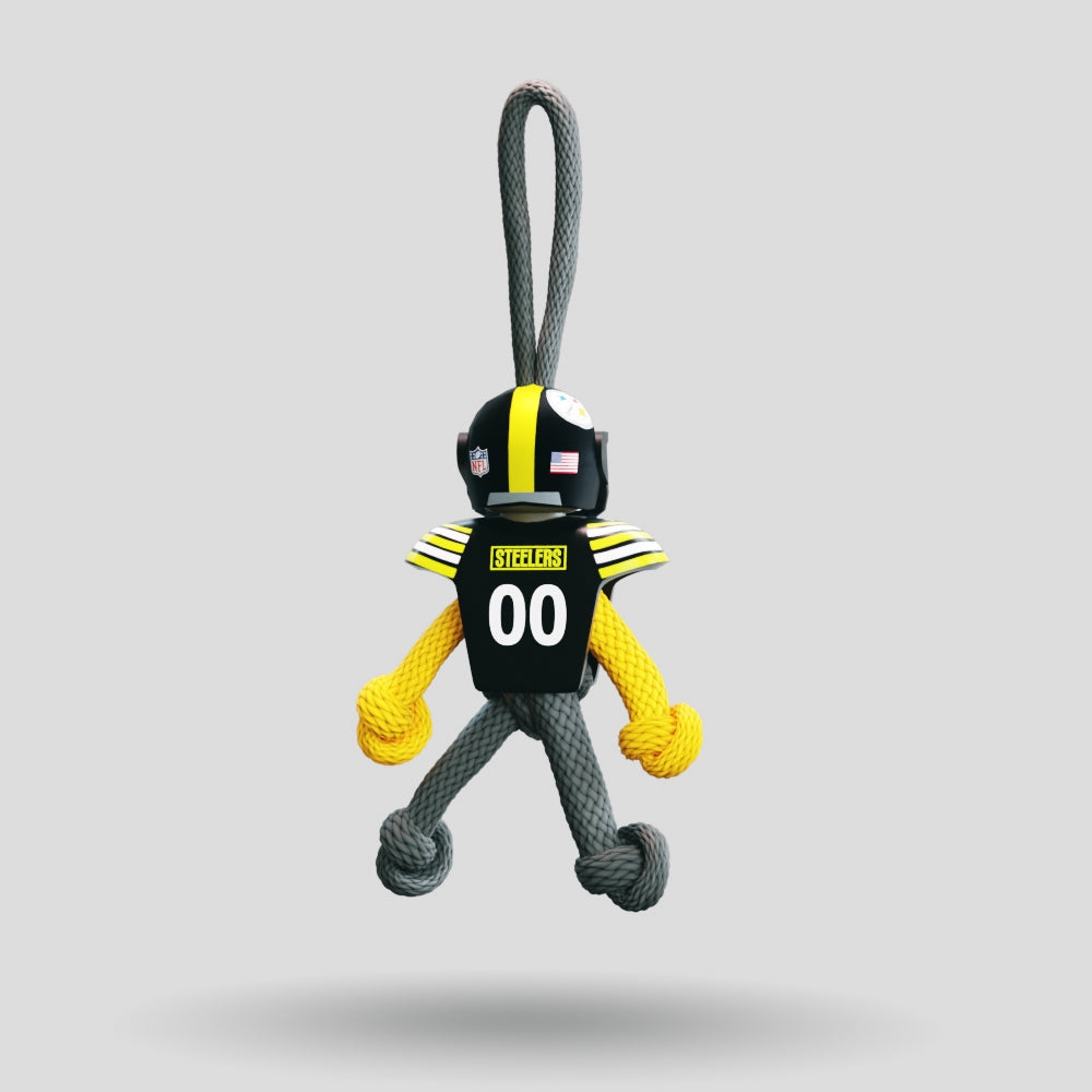 Pittsburgh Steelers Paracord Buddy Keychain
