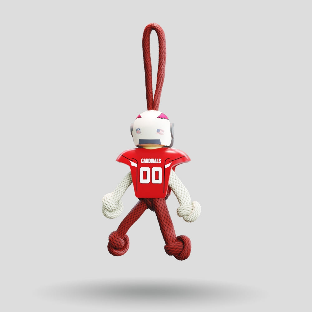 Arizona Cardinals Paracord Buddy Keychain