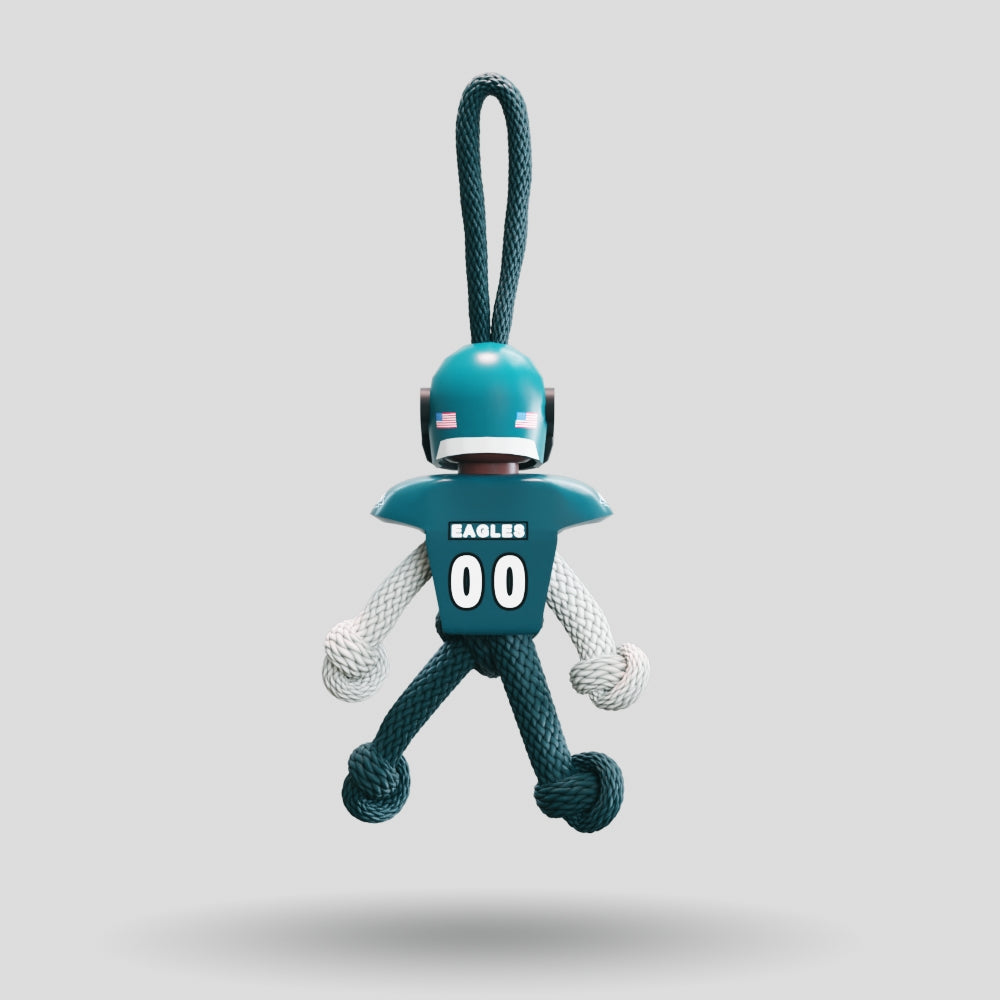 Philadelphia Eagles Paracord Buddy Keychain