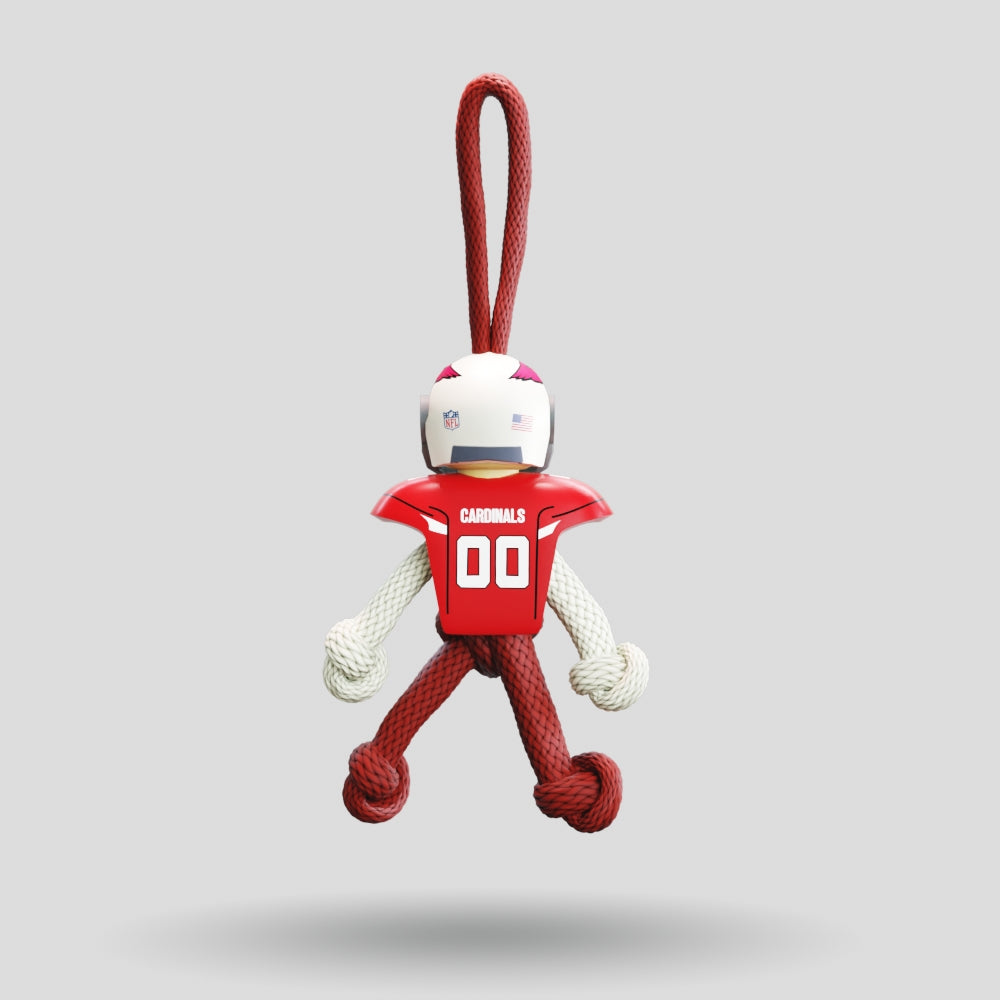 Arizona Cardinals Paracord Buddy Keychain