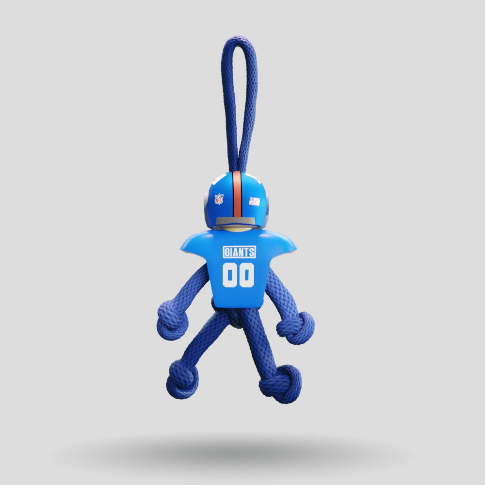 New York Giants Paracord Buddy Keychain