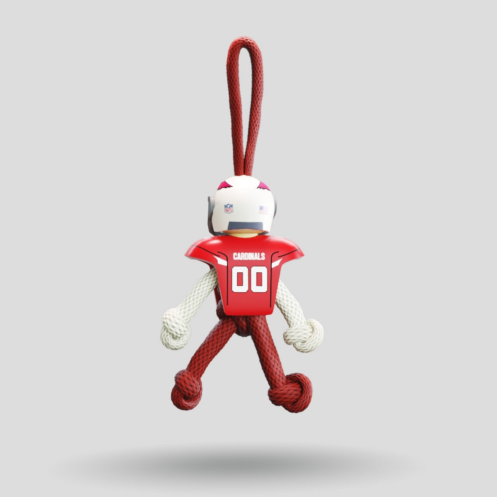 Arizona Cardinals Paracord Buddy Keychain