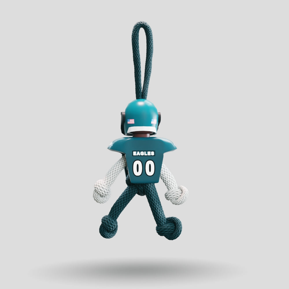 Philadelphia Eagles Paracord Buddy Keychain