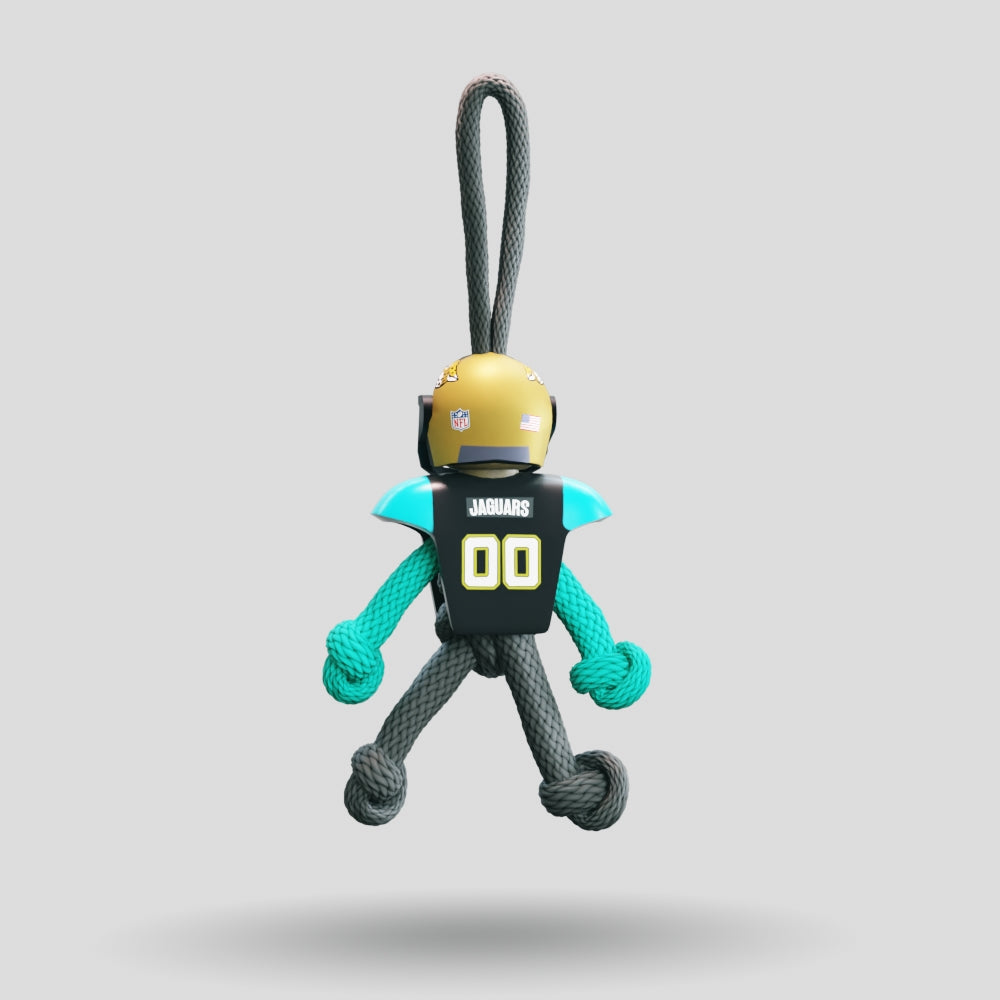 Jacksonville Jaguars Paracord Buddy Keychain
