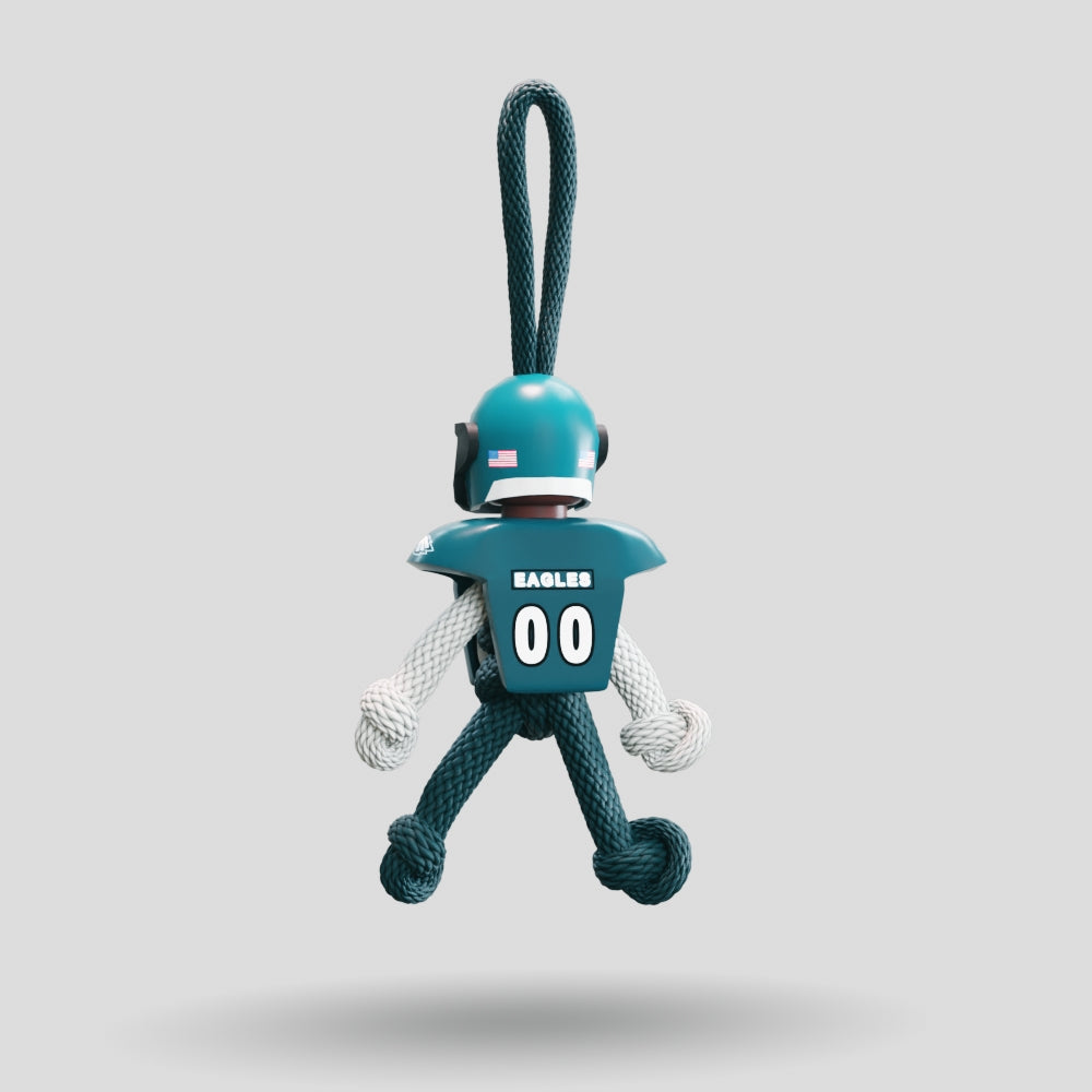 Philadelphia Eagles Paracord Buddy Keychain
