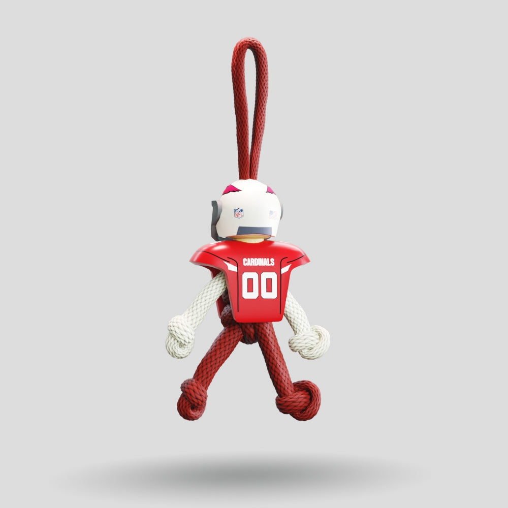Arizona Cardinals Paracord Buddy Keychain