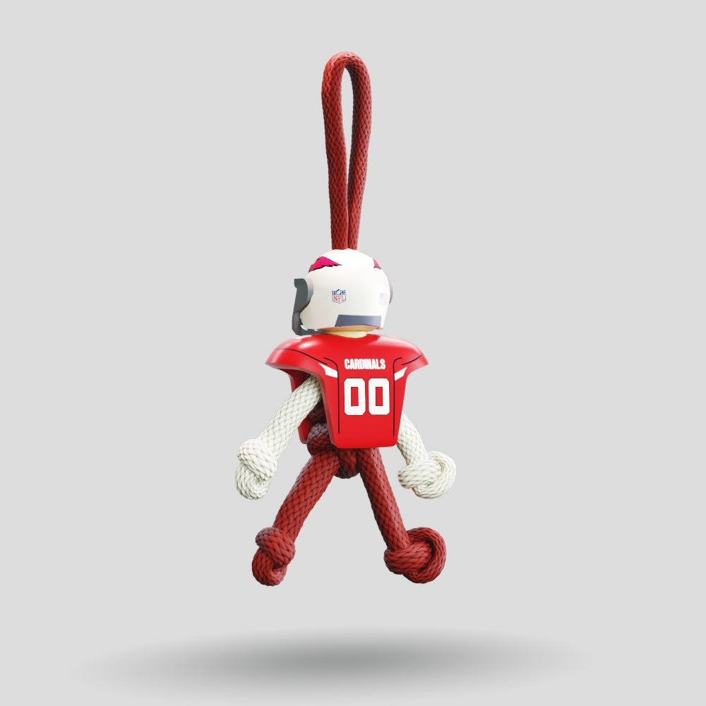 Arizona Cardinals Paracord Buddy Keychain