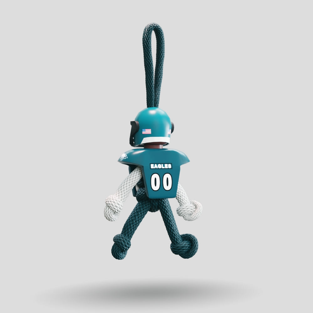 Philadelphia Eagles Paracord Buddy Keychain