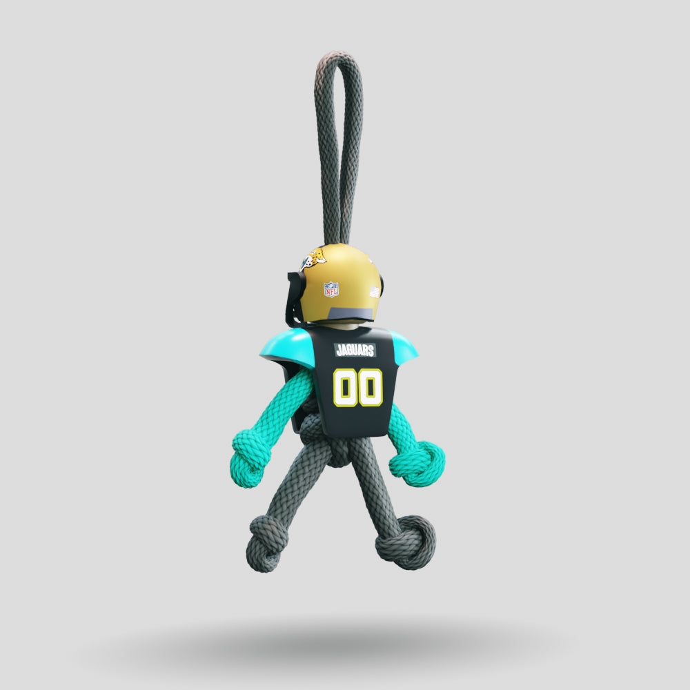 Jacksonville Jaguars Paracord Buddy Keychain