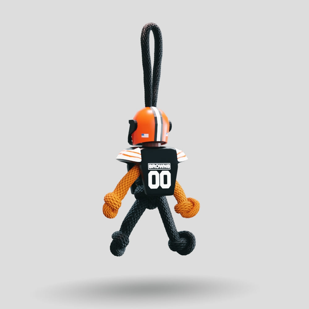 Cleveland Browns Paracord Buddy Keychain