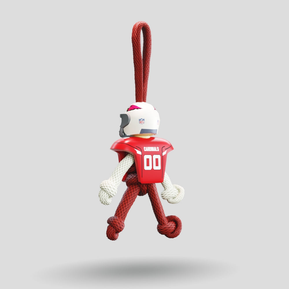 Arizona Cardinals Paracord Buddy Keychain