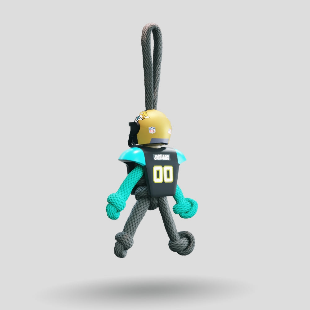 Jacksonville Jaguars Paracord Buddy Keychain