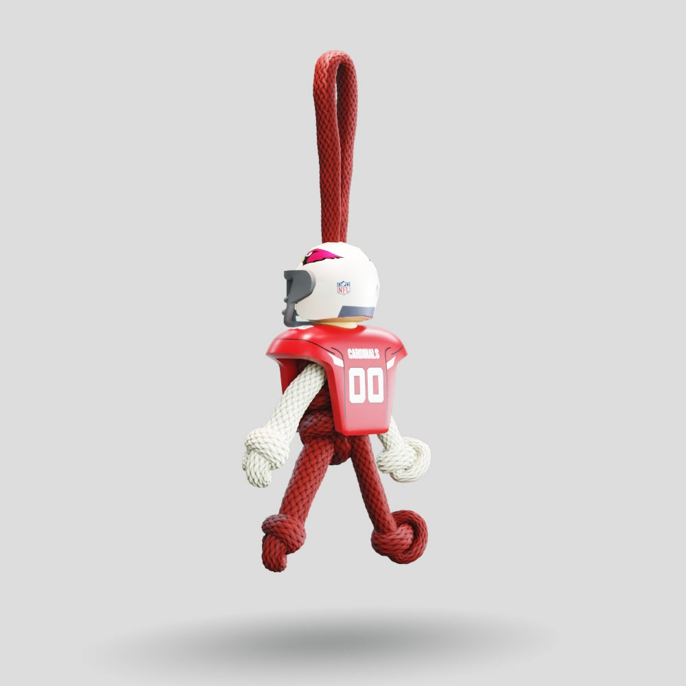 Arizona Cardinals Paracord Buddy Keychain
