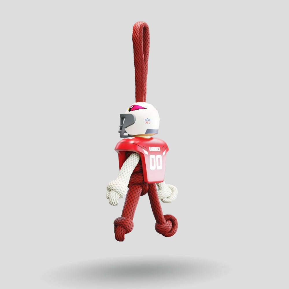 Arizona Cardinals Paracord Buddy Keychain