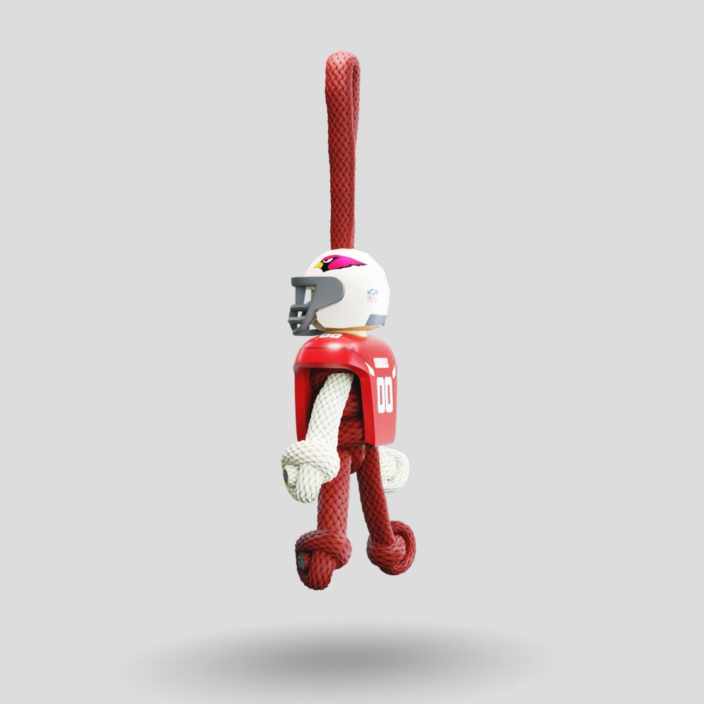 Arizona Cardinals Paracord Buddy Keychain